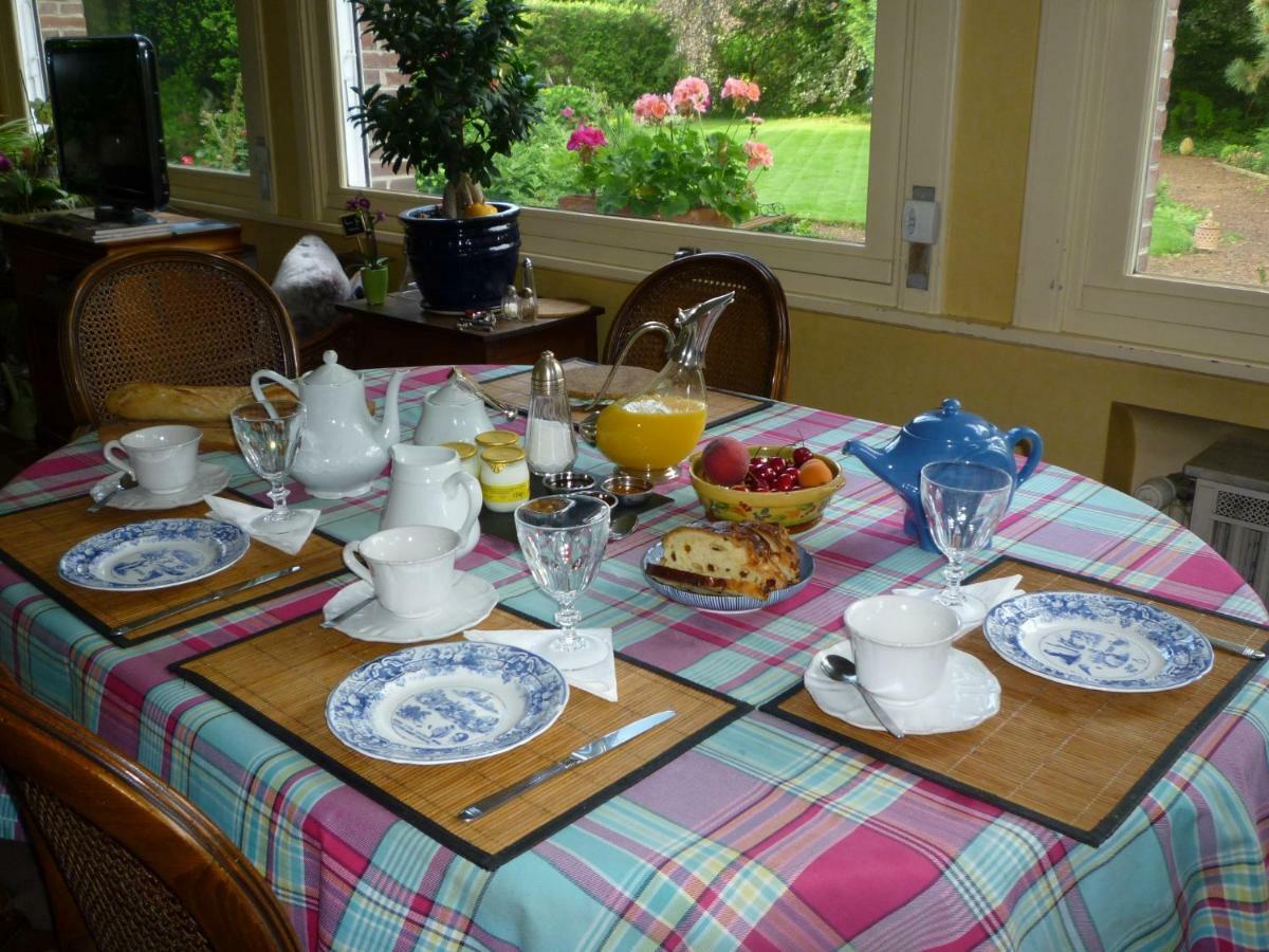 Bed and Breakfast Au Vieux Cedre Mouvaux Экстерьер фото
